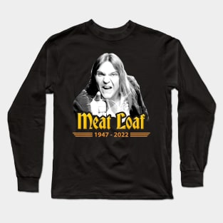 Meatloaf 1947-2022 BAT OUT OF HELL Long Sleeve T-Shirt